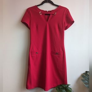 Tommy Hilfiger Scuba Crepe Sheath Dress